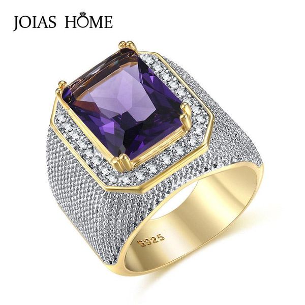 cluster rings joiashome 925 sterling silver ring european and american hip hop sapphire domineering cubic zirconia men's, Golden;silver
cluster rings joiashome 925 sterling silver ring european and american hip hop sapphire domineering cubic zirconia men's, Golden;silver