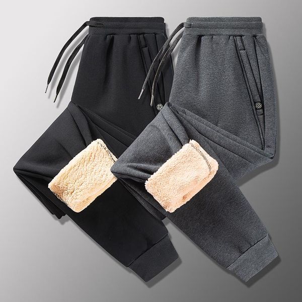 men's pants 2021 winter casual warm men fleece joggers thicken sweatpants male cashmere thickened trousers 6xl 7xl 8xl, Black
men's pants 2021 winter casual warm men fleece joggers thicken sweatpants male cashmere thickened trousers 6xl 7xl 8xl, Black