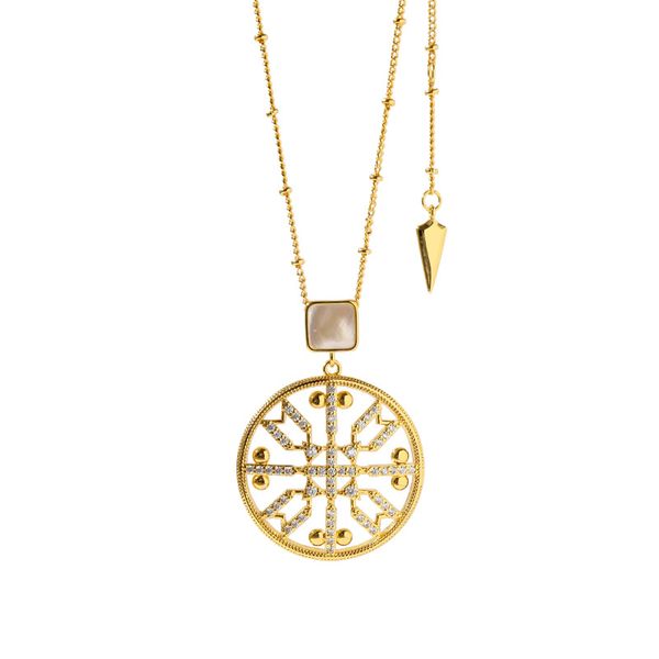 fashion accessories new european and american all copper gold plating antique flower plate diamond necklace women necklace, Silver
fashion accessories new european and american all copper gold plating antique flower plate diamond necklace women necklace, Silver
