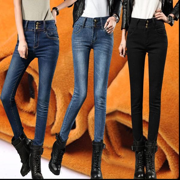 winter thick warm velvet women jean high waist skinny black amp blue mom stretch casual woman denim pencil pants trousers
winter thick warm velvet women jean high waist skinny black amp blue mom stretch casual woman denim pencil pants trousers