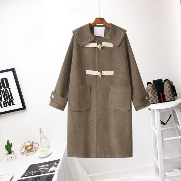 women's wool & blends coat women winter elegant korean clothing black doll collar coats and jackets
women's wool & blends coat women winter elegant korean clothing black doll collar coats and jackets