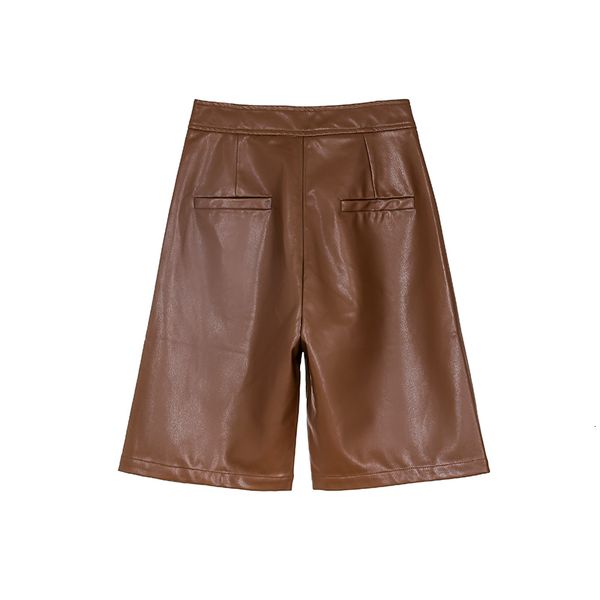 2021 new faux leather women high waist knee length straight shorts clothing 9dej, White;black
2021 new faux leather women high waist knee length straight shorts clothing 9dej, White;black