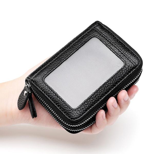 card holders men's wallets genuine leather wallet women business holder mini id female po cards slot male rfid purse free, Brown;gray
card holders men's wallets genuine leather wallet women business holder mini id female po cards slot male rfid purse free, Brown;gray