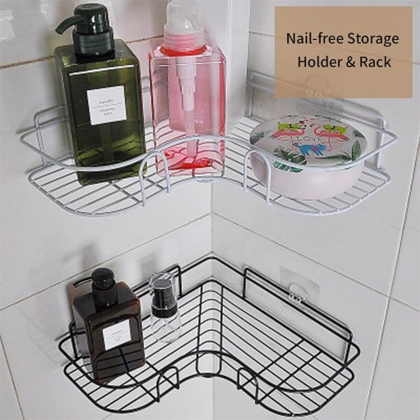 bathroom storage & organization nail-holder rack wall built-up corner shelf seasoning
bathroom storage & organization nail-holder rack wall built-up corner shelf seasoning