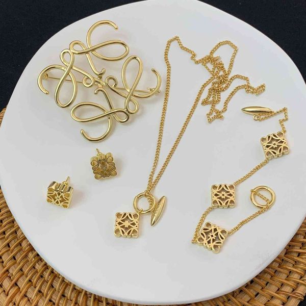 luo family hollow out geometric square moon cake abstract earrings women's simple design advanced feeling bracelet necklace brooch, Golden
luo family hollow out geometric square moon cake abstract earrings women's simple design advanced feeling bracelet necklace brooch, Golden