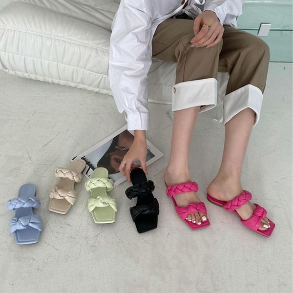 2021 fashion weave slippers women flat casual slides sandal ladies house outdoor beach lady shoes woman soft slippers flip flops, Black
2021 fashion weave slippers women flat casual slides sandal ladies house outdoor beach lady shoes woman soft slippers flip flops, Black