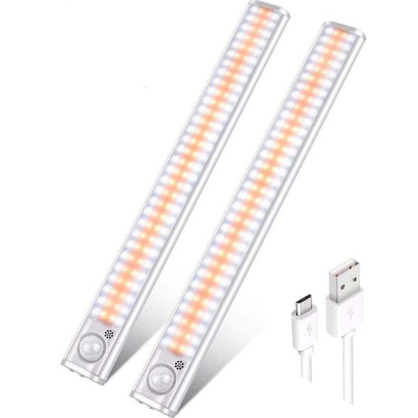 dimmable under cabinet light 80/120/160 leds motion sensor lights usb rechargeable closet light night bar for wardrobe
dimmable under cabinet light 80/120/160 leds motion sensor lights usb rechargeable closet light night bar for wardrobe