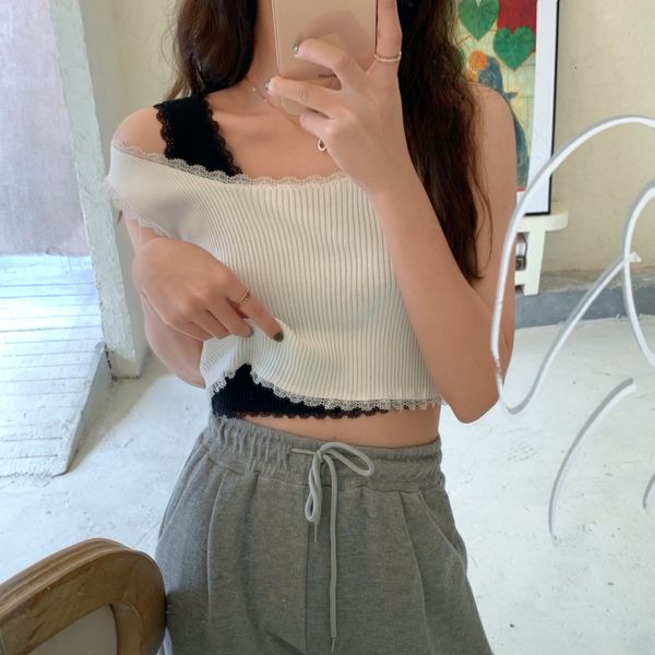 2021 new women's lace jacket, korean style, sexy, indoor and outdoor, knitting, slim fitting, thin shoulder belt, back, series in summe, White
2021 new women's lace jacket, korean style, sexy, indoor and outdoor, knitting, slim fitting, thin shoulder belt, back, series in summe, White