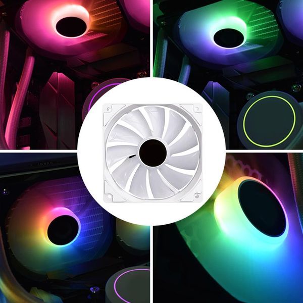 5v 3pin argb cpu cooler radiator rainbow lights easy install abs chassis pc case fan motherboard sync durable computer 120mm pwm
5v 3pin argb cpu cooler radiator rainbow lights easy install abs chassis pc case fan motherboard sync durable computer 120mm pwm