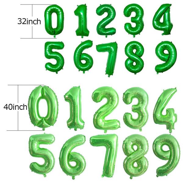 lqdt 32/40inch green number balloons foil balloon jungle safari birthday balloon party baloon 0 1 2 3 4 5 6 7 8 9 globos balls
lqdt 32/40inch green number balloons foil balloon jungle safari birthday balloon party baloon 0 1 2 3 4 5 6 7 8 9 globos balls