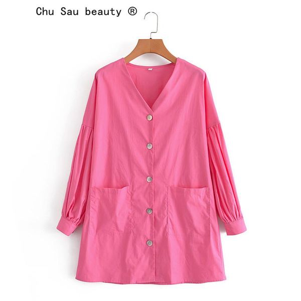 casual dresses rose red puff sleeve loose dress 2021 autumn product v-neck single-breasted pocket mini woman, Black;gray
casual dresses rose red puff sleeve loose dress 2021 autumn product v-neck single-breasted pocket mini woman, Black;gray