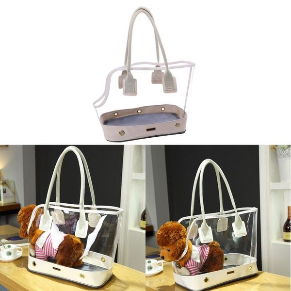 cute transparent small pet cat dog travel luxury carrier bag chihuahua dog puppy outdoor carrying bags tote handbag white
cute transparent small pet cat dog travel luxury carrier bag chihuahua dog puppy outdoor carrying bags tote handbag white