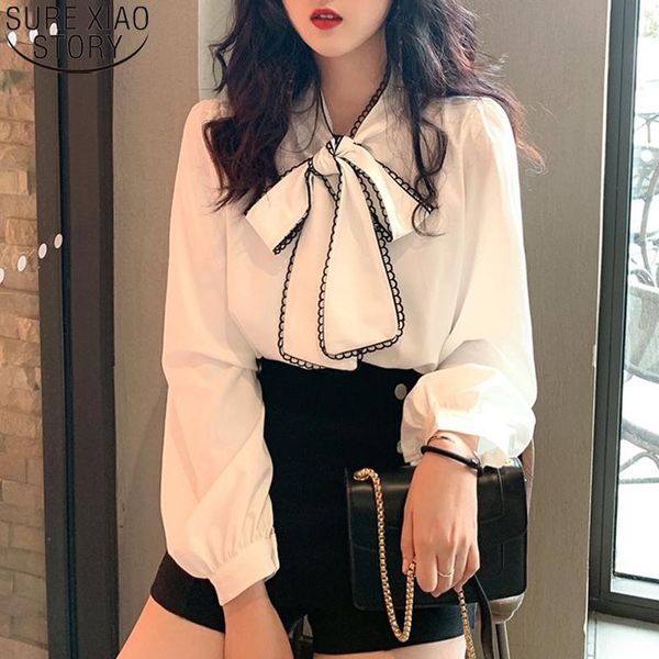 women's blouses & shirts white blouse women bow shirt single breasted spring vintage long sleeve lantern ladies blusas mujer 12983
women's blouses & shirts white blouse women bow shirt single breasted spring vintage long sleeve lantern ladies blusas mujer 12983