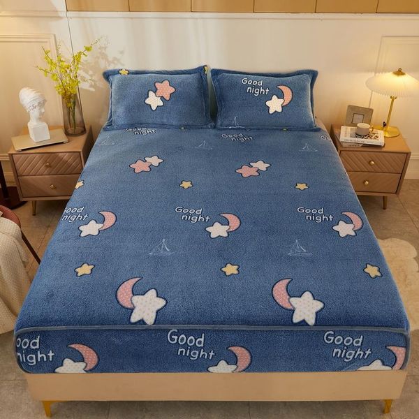 sheets & sets quality fitted sheet velvet flannel elastic bed bedsheet double queen king mattress cover luxury 150x200cm no case
sheets & sets quality fitted sheet velvet flannel elastic bed bedsheet double queen king mattress cover luxury 150x200cm no case