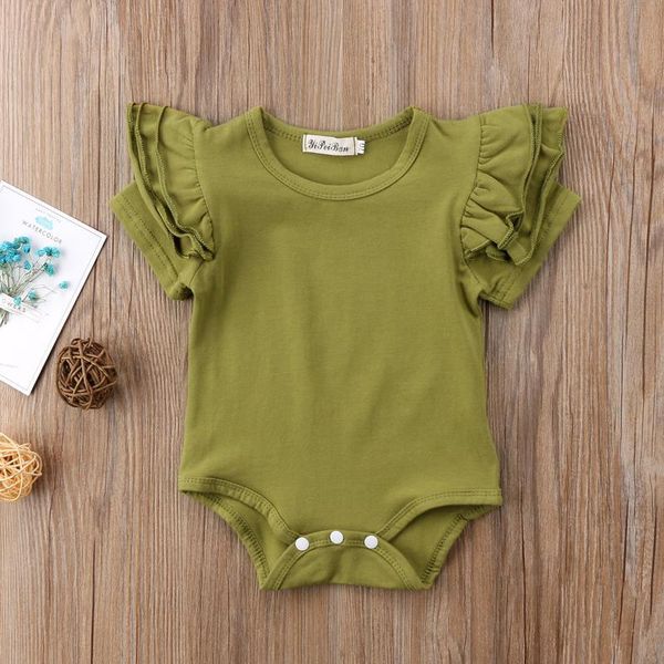 jumpsuits selling born baby girls romper casual solid color short ruffled sleeve jumpsuit for 0-24 months, Blue
jumpsuits selling born baby girls romper casual solid color short ruffled sleeve jumpsuit for 0-24 months, Blue