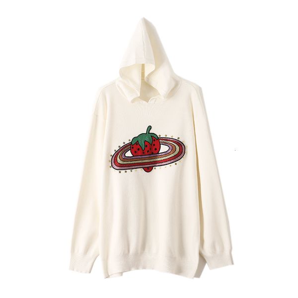 strawberry embroidered women's blouses bills of knitted or crocheted clothes hoodie pullovers outerwear pull femme ta1140 ct79, White;black
strawberry embroidered women's blouses bills of knitted or crocheted clothes hoodie pullovers outerwear pull femme ta1140 ct79, White;black