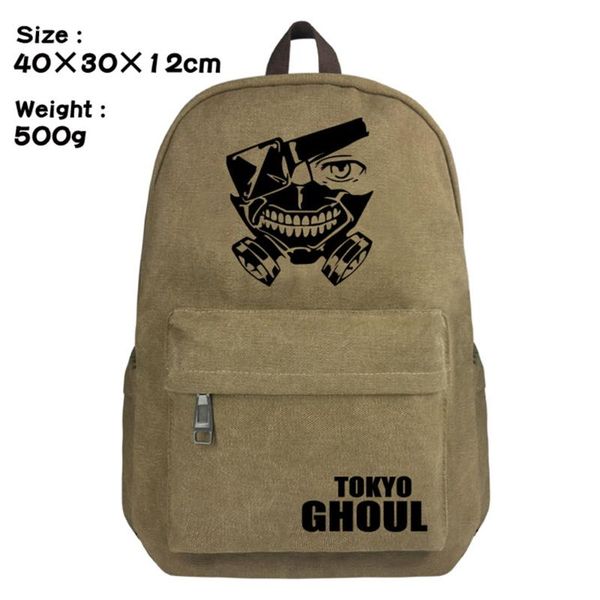 backpack canvas student cartoon tokyo ghoul casual rucksack fashion travel bag zipper school boys girls shoulder bookbag
backpack canvas student cartoon tokyo ghoul casual rucksack fashion travel bag zipper school boys girls shoulder bookbag