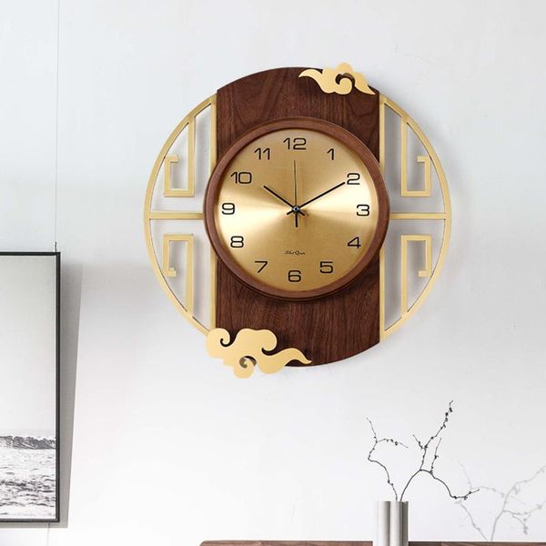wall clocks solid wood decorative clock quartz pure copper watch living room perpetual calendar
wall clocks solid wood decorative clock quartz pure copper watch living room perpetual calendar