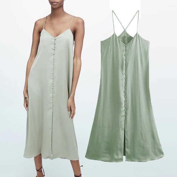 women dress za summer simple fashion suspenders v-neck elegant youth dress casual chic party 210601, Black;gray
women dress za summer simple fashion suspenders v-neck elegant youth dress casual chic party 210601, Black;gray