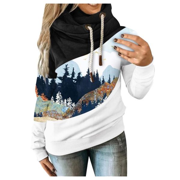 women's hoodies & sweatshirts sweatshirt women mountain printed shirts sudadera mujer hoodie kerst haut femme hiver ropa de 2021, Black
women's hoodies & sweatshirts sweatshirt women mountain printed shirts sudadera mujer hoodie kerst haut femme hiver ropa de 2021, Black