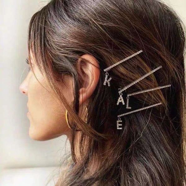 hbp fashion korean version flash drill ins cool wind letter short hair zircon hairpin girl net red one character edge clip, Silver
hbp fashion korean version flash drill ins cool wind letter short hair zircon hairpin girl net red one character edge clip, Silver