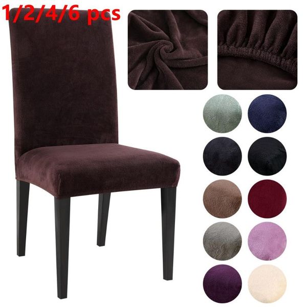 chair covers 1/2/4/6pcs removable thick plush cover stretch elastic slipcovers restaurant for wedding banquet folding el
chair covers 1/2/4/6pcs removable thick plush cover stretch elastic slipcovers restaurant for wedding banquet folding el
