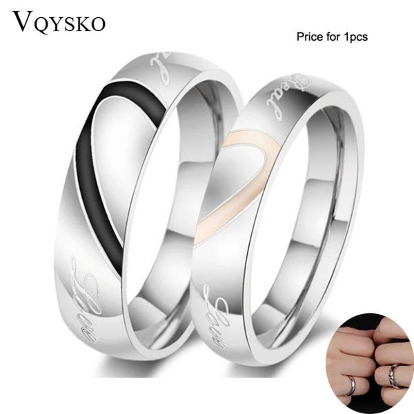 wedding rings fashion love heart couple ring for women men weedding engagement puzzle wholesale stainless steel jewelry online, Slivery;golden
wedding rings fashion love heart couple ring for women men weedding engagement puzzle wholesale stainless steel jewelry online, Slivery;golden
