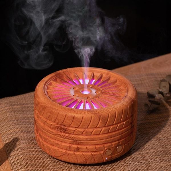 300ml tire ultrasonic aroma essential oil diffuser air humidifier with colorful night light for car home office
300ml tire ultrasonic aroma essential oil diffuser air humidifier with colorful night light for car home office