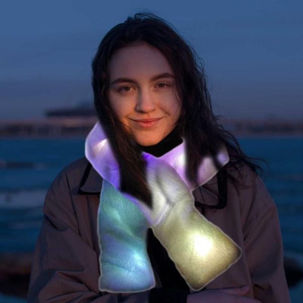 neck ties holiday gift colorful led luminous scarf lightweight white artificial fur warm nightclub christmas clothing accessories, Blue;purple
neck ties holiday gift colorful led luminous scarf lightweight white artificial fur warm nightclub christmas clothing accessories, Blue;purple