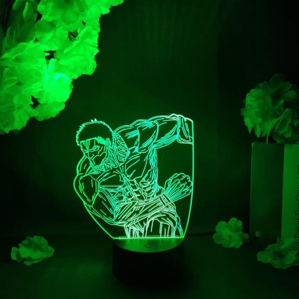 night lights cute hologram anime light the armoured titan lamp manga attack on figure lighting decoration for otaku bedroom
night lights cute hologram anime light the armoured titan lamp manga attack on figure lighting decoration for otaku bedroom