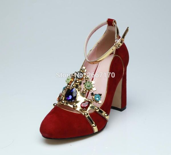 femmes runway red diamonds pumps colorful crystal block high heels bridal wedding dress pumps haute heels 2021, Black
femmes runway red diamonds pumps colorful crystal block high heels bridal wedding dress pumps haute heels 2021, Black