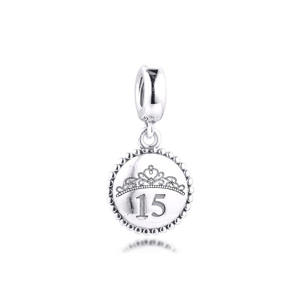 100% real 925 sterling silver 15 years dangle charms fits original pandora bracelet metal beads for jewelry making berloques q0531, Black
100% real 925 sterling silver 15 years dangle charms fits original pandora bracelet metal beads for jewelry making berloques q0531, Black