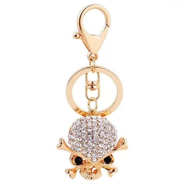 keychains fashion personality skull rhinestone car key ring pendant female bag accessories chain, Silver
keychains fashion personality skull rhinestone car key ring pendant female bag accessories chain, Silver
