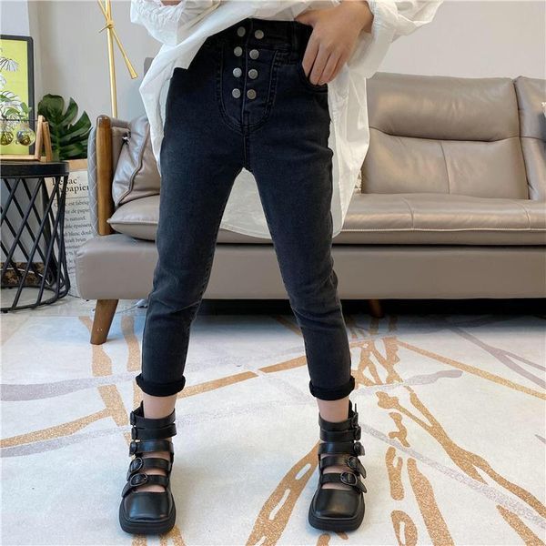 jeans girls autumn spring kids trousers clothes children for baby girl pants 100~160 buttons black plus size, Blue
jeans girls autumn spring kids trousers clothes children for baby girl pants 100~160 buttons black plus size, Blue