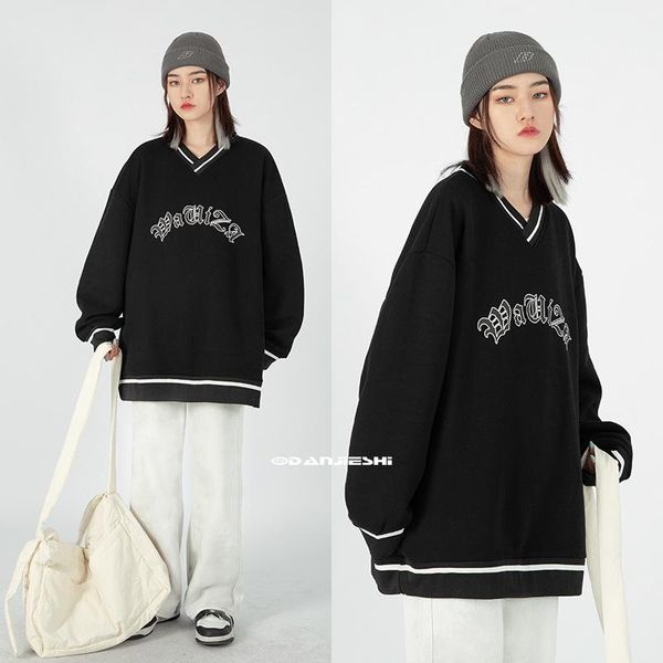 women's hoodies & sweatshirts v-neck women girl's coat fleece baseball jacket girl oversized hoodie women's female sweatshirt c, Black
women's hoodies & sweatshirts v-neck women girl's coat fleece baseball jacket girl oversized hoodie women's female sweatshirt c, Black