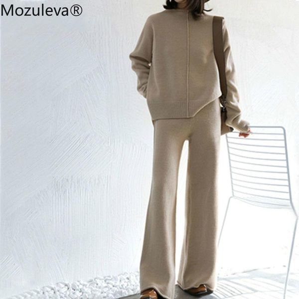 women's two piece pants mozuleva winter tracksuit 2 pant suits for women knitted long sleeve set and suit outwear korean, White
women's two piece pants mozuleva winter tracksuit 2 pant suits for women knitted long sleeve set and suit outwear korean, White