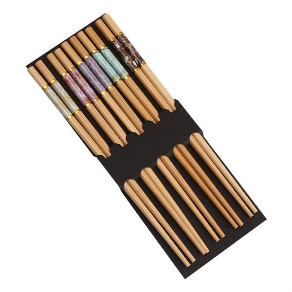 chopsticks 10 pairs set marbling anti-skid chinese style sushi rice bamboo wood kitchen tableware dinnerware gift
chopsticks 10 pairs set marbling anti-skid chinese style sushi rice bamboo wood kitchen tableware dinnerware gift