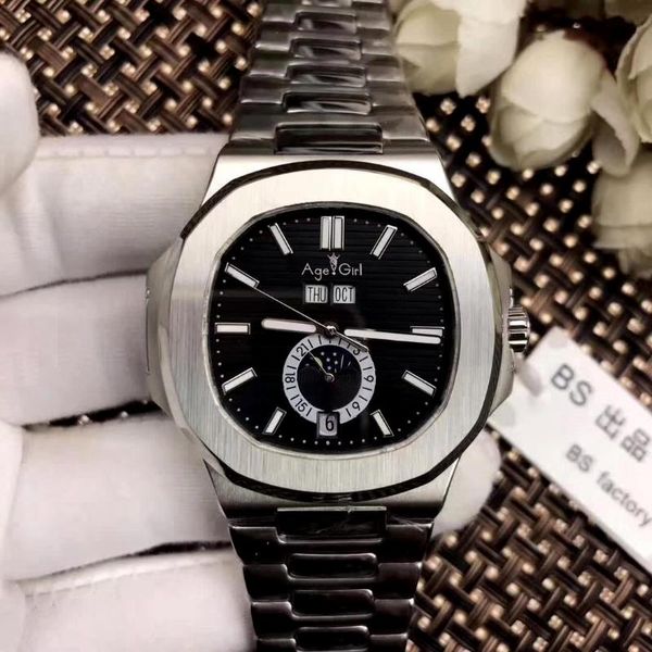 wristwatches automatic mechanical men sapphire daydate transparent dual time moonphase watch black blue, Slivery;brown
wristwatches automatic mechanical men sapphire daydate transparent dual time moonphase watch black blue, Slivery;brown