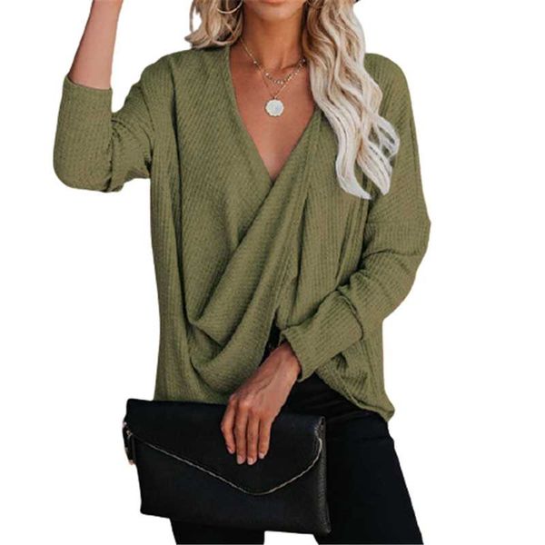 women's t-shirt casual solid long sleeve v-neck kink women loose autumn pullover fashion black white green gray plus size streetwear
women's t-shirt casual solid long sleeve v-neck kink women loose autumn pullover fashion black white green gray plus size streetwear