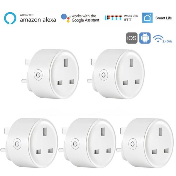 smart power plugs 597-digital mini uk wifi plug surge protector 100-240v voice control timer socket work with alexa google home tuya
smart power plugs 597-digital mini uk wifi plug surge protector 100-240v voice control timer socket work with alexa google home tuya
