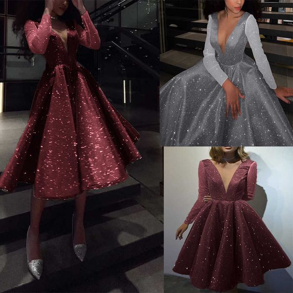 luxury party evening dress 2021 gilded long sleeve v-neck women's princs drs group, Black
luxury party evening dress 2021 gilded long sleeve v-neck women's princs drs group, Black