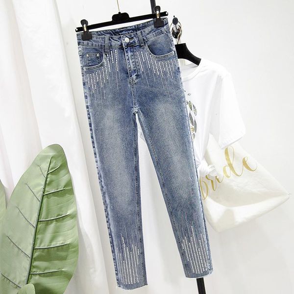 european famous streetwear high elastic stretch denim pencil pants female slim fit ladies blue trousers
european famous streetwear high elastic stretch denim pencil pants female slim fit ladies blue trousers