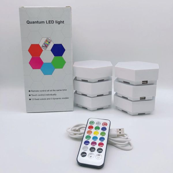 wall lamp usb rgb colorful remote control touch honeycomb quantum light hexagonal creative led color changing
wall lamp usb rgb colorful remote control touch honeycomb quantum light hexagonal creative led color changing