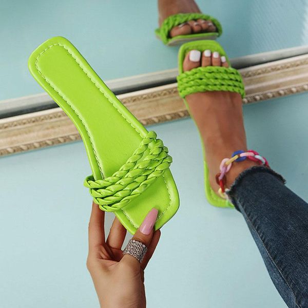 slippers woman open toe women solid slides 2021 female casual beach flat ladies shoes summer comfort sandalias plus size, Black
slippers woman open toe women solid slides 2021 female casual beach flat ladies shoes summer comfort sandalias plus size, Black