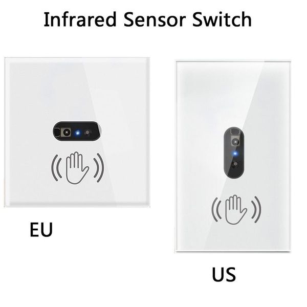 2021 smart wall light switch infrared sensor glass screen panel eu us neutral wire 220v 10a electrical power no need to touch
2021 smart wall light switch infrared sensor glass screen panel eu us neutral wire 220v 10a electrical power no need to touch