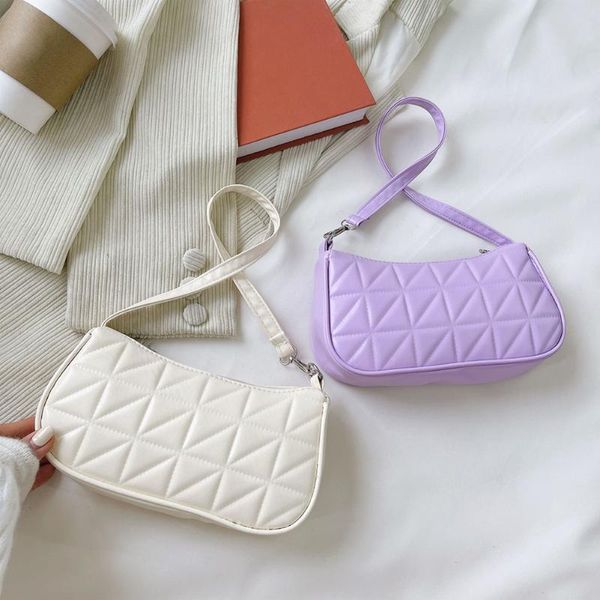 evening bags fashion women's pu leather checkered pattern underarm shoulder bag casual ladies solid color embossed geometric handbag
evening bags fashion women's pu leather checkered pattern underarm shoulder bag casual ladies solid color embossed geometric handbag