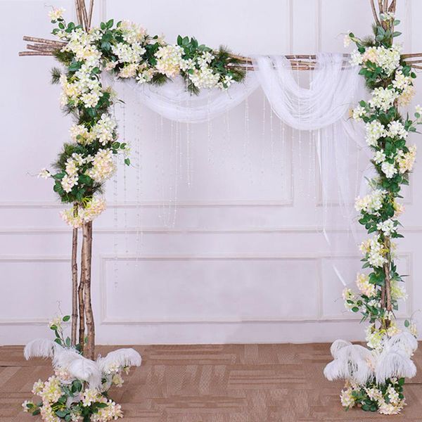 decorative flowers & wreaths 180cm cherry blossom rattan artificial for home party wedding decoration silk lvy vine wall hanging garland
decorative flowers & wreaths 180cm cherry blossom rattan artificial for home party wedding decoration silk lvy vine wall hanging garland