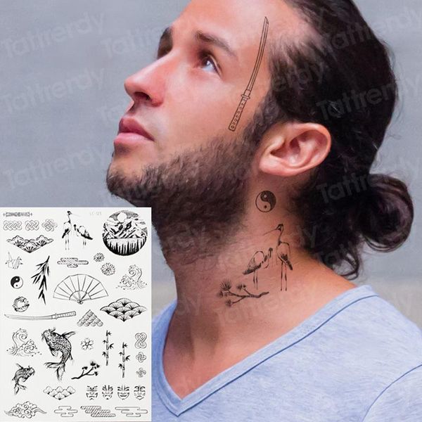 temporary tattoos fake tatoo for men face neck boys sketches tattoo designs black waterproof summer sticker body art sheet
temporary tattoos fake tatoo for men face neck boys sketches tattoo designs black waterproof summer sticker body art sheet