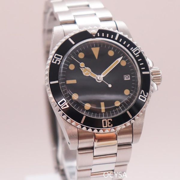wristwatches luxury fashion men's watch 39.5mm date display stainless steel automatic mechanical sterile dial black aluminum frame, Slivery;brown
wristwatches luxury fashion men's watch 39.5mm date display stainless steel automatic mechanical sterile dial black aluminum frame, Slivery;brown