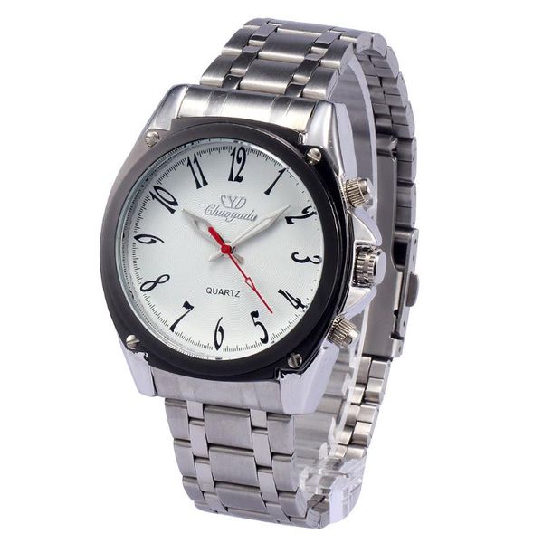 wristwatches fashion wrist watch men's style steel band quartz watches 5762, Slivery;brown
wristwatches fashion wrist watch men's style steel band quartz watches 5762, Slivery;brown